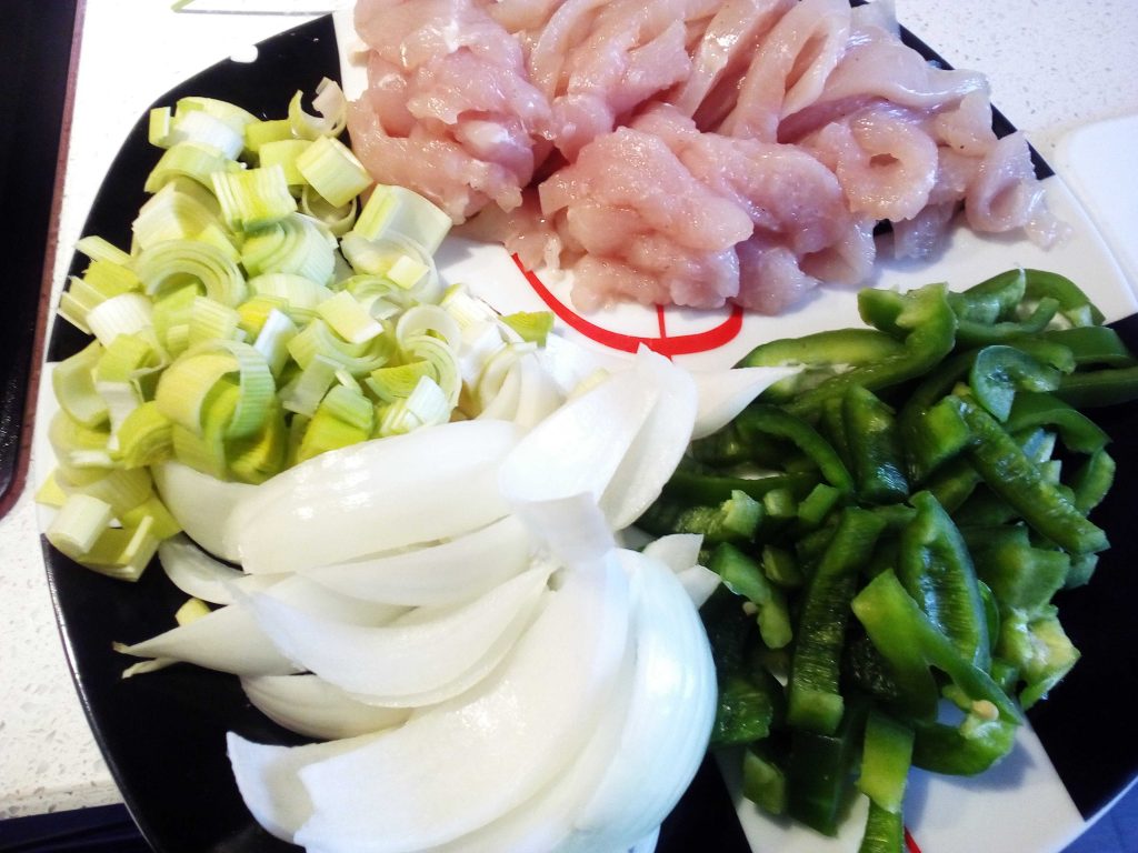 Receta China Pollo al Kon Pao