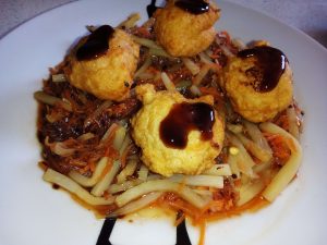 albóndigas de pescado