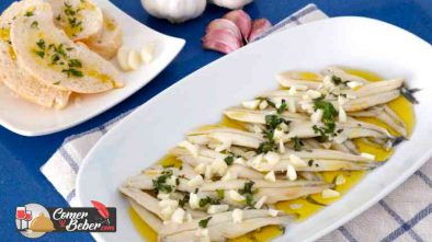 Boquerones en vinagre receta casera