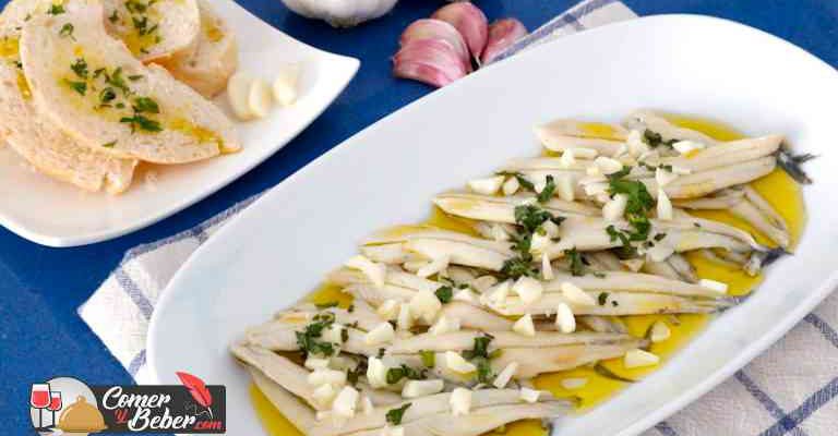 Boquerones en vinagre receta casera
