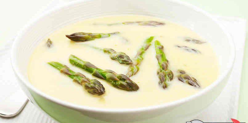 crema de esparragos verdes