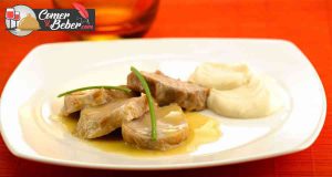 Lomo de cerdo en salsa