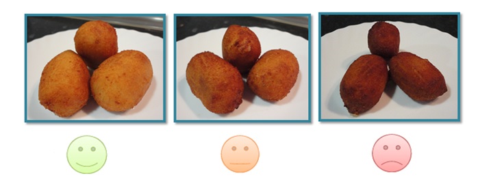croquetas acrilamida
