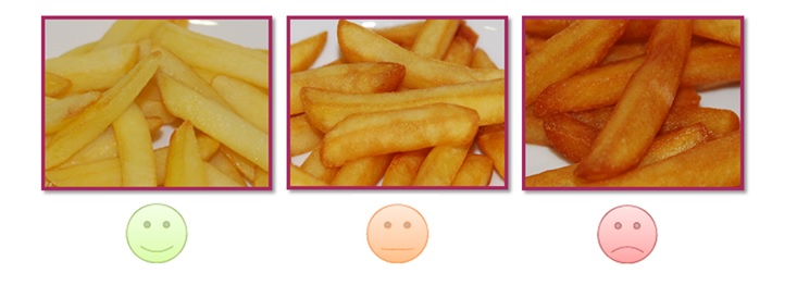 patatas fritas acrilamida