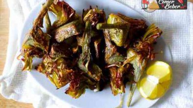 receta alcachofas fritas