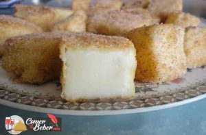 receta leche frita