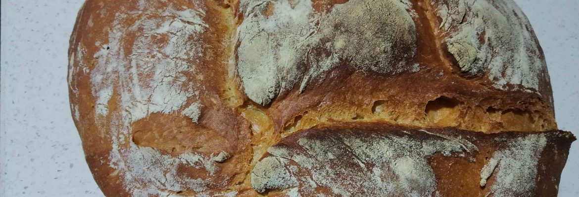 como hacer pan en casa sin amasar