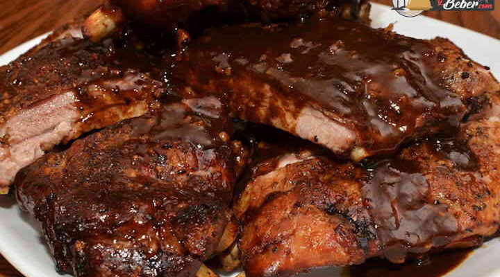 chuletas de cerdo a la barbacoa