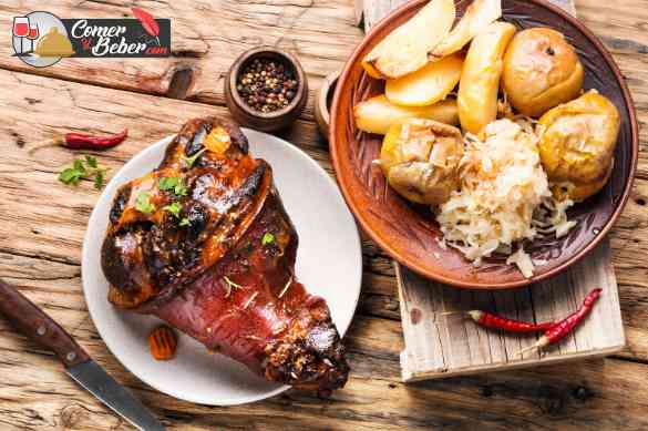 codillo al horno alemán