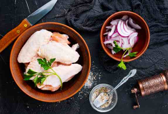 alitas de pollo adobadas