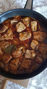 receta atún encebollado