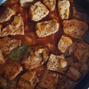 Receta Atún encebollado, del mar de Cádiz a tu mesa