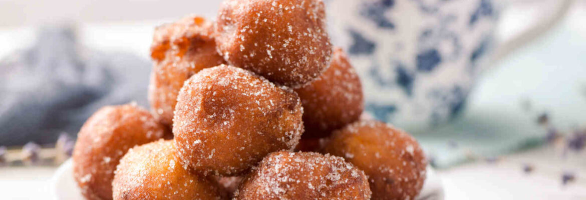 receta buñuelos de plátano