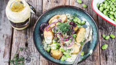 receta ensaladilla rusa con mayonesa y mostaza