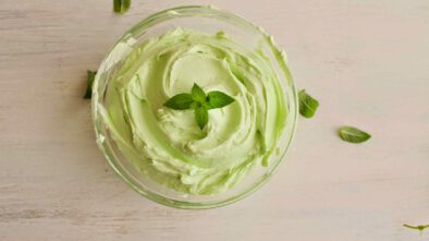 crema de mantequilla de menta