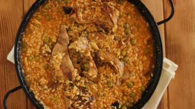 arroz con conejo de la abuela