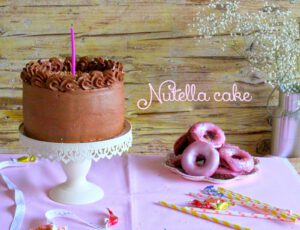 bizcocho de nutella esponjoso