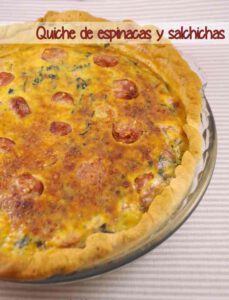 quiche de espinacas