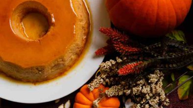 receta de Flan de calabaza