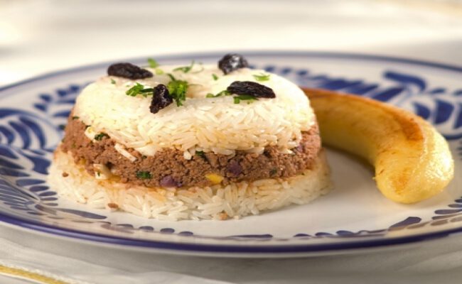 arroz tapado peruano