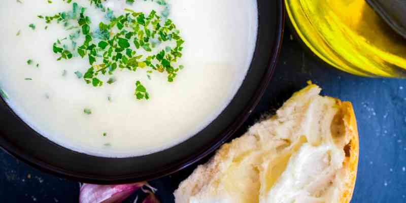 Ajoblanco de la abuela